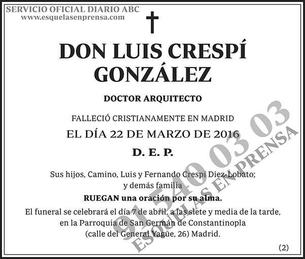 Luis Crespí González